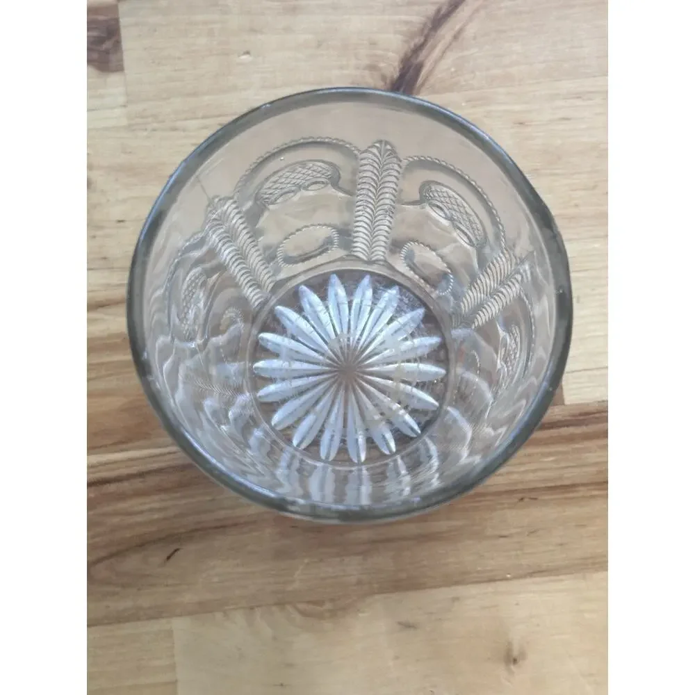Antique EAPG Glass Lot Seneca Loop Adams Egyptian Sphinx Portland Loop Dart 8pc